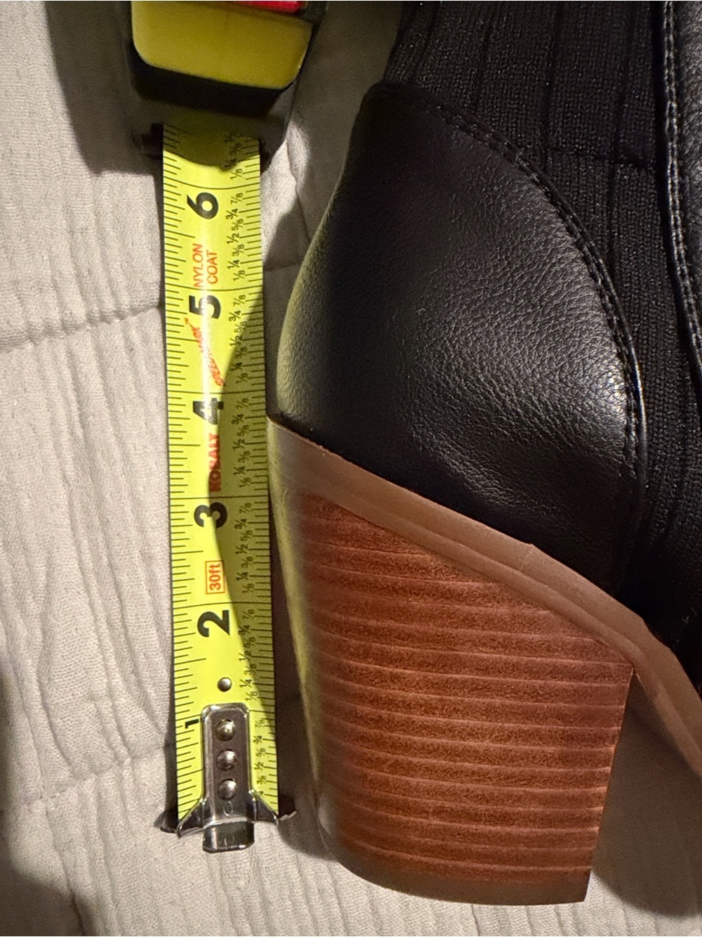 High heeled Sock Over the Knee Boots - Picture 9 of 9